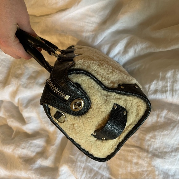 Coach Black and Cream Rhyder Satchel - Picture 4 of 6